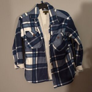 TAXI Women's Blue Plaid Jacket